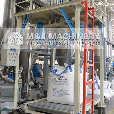 Einfache Bedienung PLC-System 1 Tonne Zement Big Bag Füllmaschine für die Genauigkeit Füllung