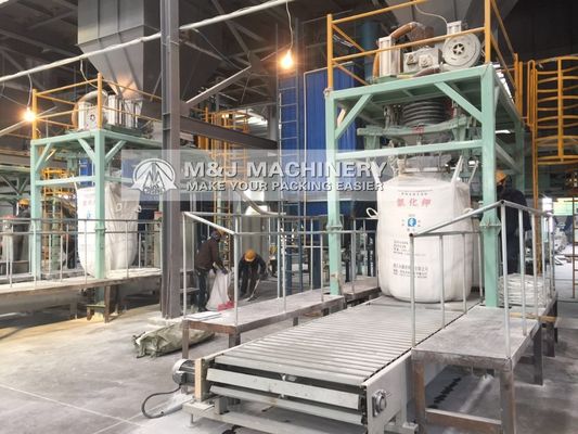 50 Hz Spannungsfüllmaschine für Plastikpellets in Jumbo Big Bagging und Bagging