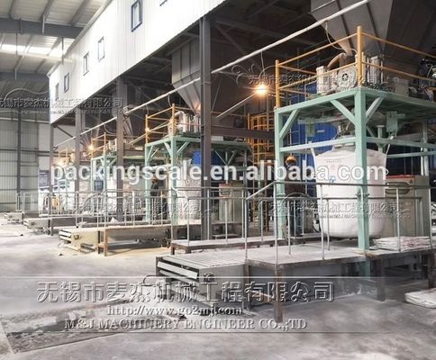 50 Hz Spannungsfüllmaschine für Plastikpellets in Jumbo Big Bagging und Bagging
