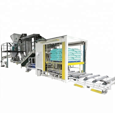 Automatische Verpackungsbeutelmaschine mit automatischem Paletten-System