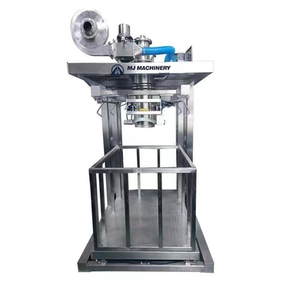 1 Tonne 2 Tonnen Pellets Getreide Massenbeutel Verpackungsmaschine mit Holzverpackungsmaterial