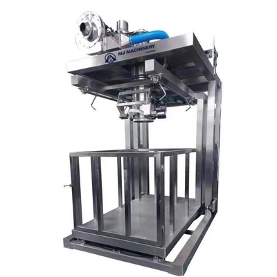 1 Tonne 2 Tonnen Pellets Getreide Massenbeutel Verpackungsmaschine mit Holzverpackungsmaterial