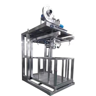 1 Tonne 2 Tonnen Pellets Getreide Massenbeutel Verpackungsmaschine mit Holzverpackungsmaterial