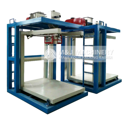 1 Tonne 2 Tonnen Pellets Getreide Massenbeutel Verpackungsmaschine mit Holzverpackungsmaterial