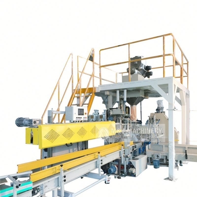 Genaue 2500kg Düngemittelbeutelmaschine zum Wiegen und Palettieren