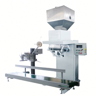 Verpackungsart mit Beutel Halbautomatische 5 kg 50 kg Reisverpackungsmaschine für offene Portbeutel