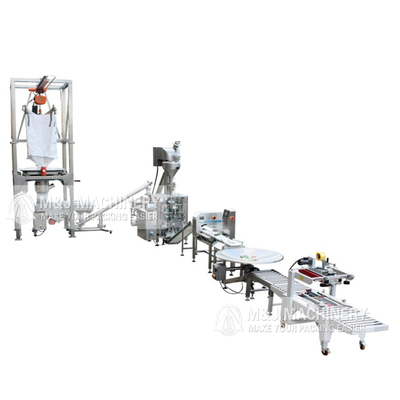 Kunststoffverpackungsmaterial Vollautomatik 10kg Tasche Waschmittel Pulver Verpackungsmaschine
