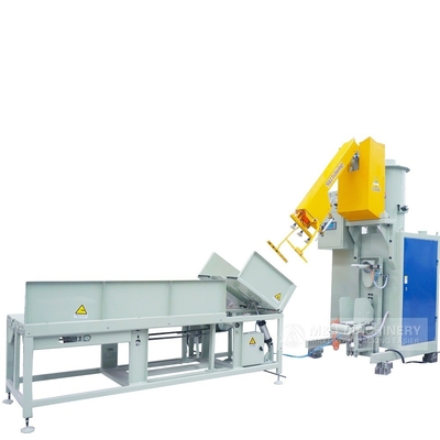 Automatische Zementbeutelverpackungsmaschine 25-50 kg Einfach zu bedienen mit Papiermaterial