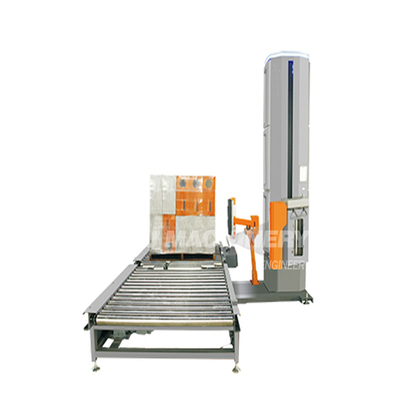 Elektrisch angetriebene automatische Palettenverpackungsmaschine für Dosenverpackungen