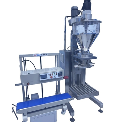 Halbautomatische Salzverpackungsmaschine für 5 kg, 10 kg, 20 kg, 25 kg, 50 kg Pulverbeutel und -beutel
