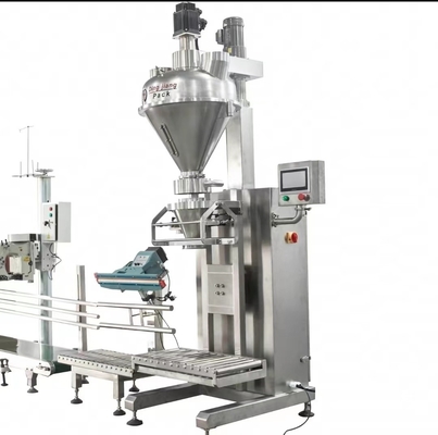 Halbautomatische Salzverpackungsmaschine für 5 kg, 10 kg, 20 kg, 25 kg, 50 kg Pulverbeutel und -beutel