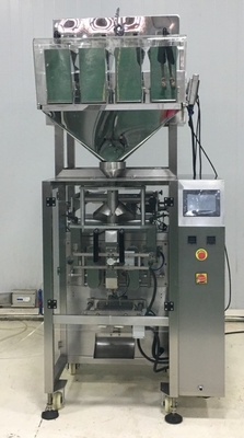 Elektrisch angetriebene vollautomatische Reiskornverpackungsmaschine für gepackte Lebensmittel 100-2000g