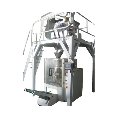 Elektrisch angetriebene vollautomatische Reiskornverpackungsmaschine für gepackte Lebensmittel 100-2000g