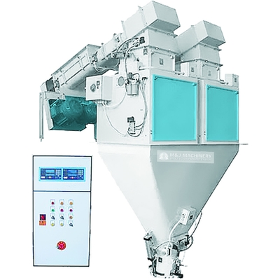 25 kg 50 kg Halbautomatische Düngemittelbeutelmaschine für die Verpackung organischer Düngemittel