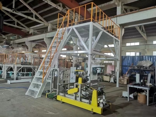Präzision Halbautomatische Verpackungsmaschine für 20 kg bis 50 kg Füllbeutel