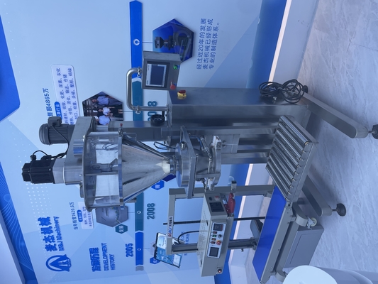 220V Halbautomatischer Mehlpulver-Auger-Füllstoff für vorgefertigte Liner-Plastiktütenversiegelungsmaschine