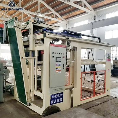 Anpassbare Stapelhöhe von 1300-1800 mm für vollautomatische Beutelpallettiermaschine