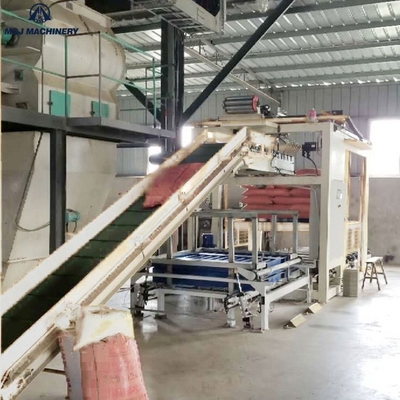 Anpassbare Stapelhöhe von 1300-1800 mm für vollautomatische Beutelpallettiermaschine