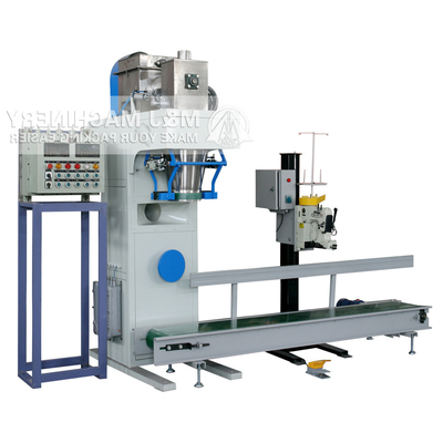 Halbautomatische 25-50kg Sack Milch/Weizenmehl/Kakao/Waschpulver Verpackungsfüllmaschine