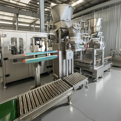 5-10 kg halbautomatische Pulverververpackungsmaschine für Kokosnussstückchen
